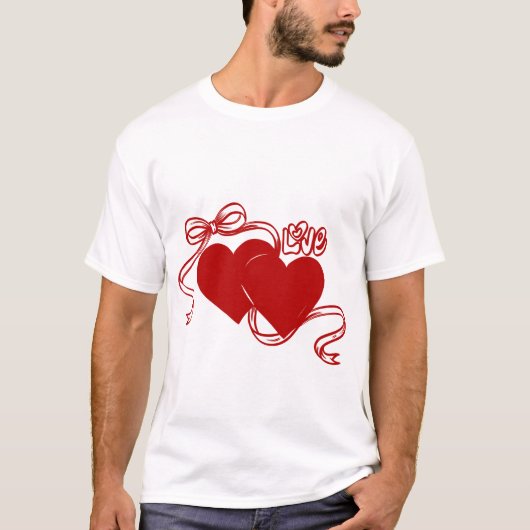 バレンタインデー Tシャツ (正面)