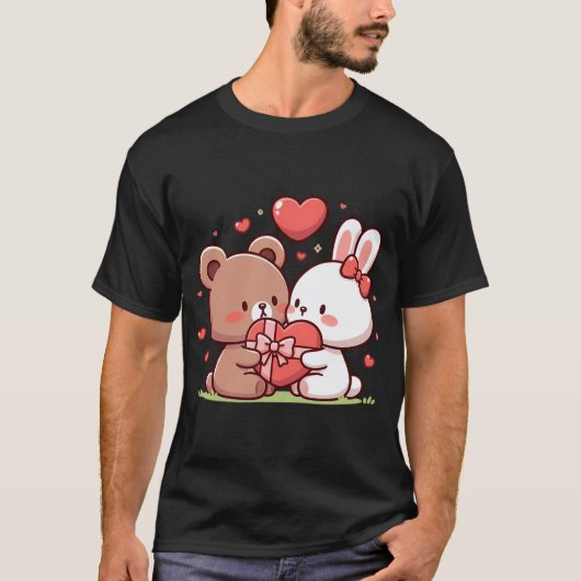 バレンタインデー Tシャツ (正面)