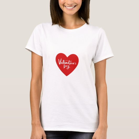 バレンタインデー Tシャツ (正面)