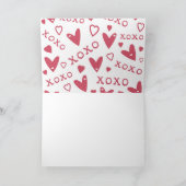 バレンタインデー- Tobey -コッカースパニエル シーズンカード (内部)