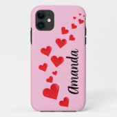 バレンタインデーApple iPhoneタフケース Case-Mate iPhoneケース (裏面)