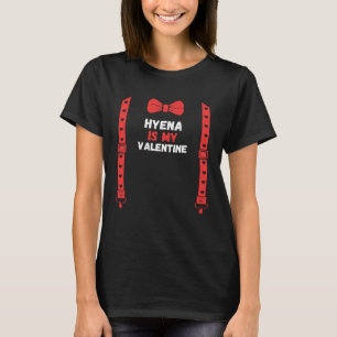 バレンタインデーCusteme hyenaは私のバレンタインデーH Tシャツ