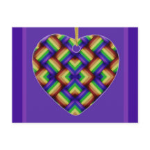 バレンタインデーLGBTポストカード