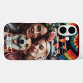 バレンタインデーLGBTQIA2S+のカスタム写真 Case-Mate iPhoneケース (裏面 (横))