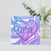 バレンタインデーLOVE シーズンカード (スタンド正面)