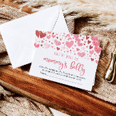 バレンタインデーMommy's Bellyの大きさ 招待状