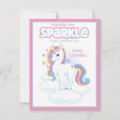 バレンタインデーNo ノートカード (正面)