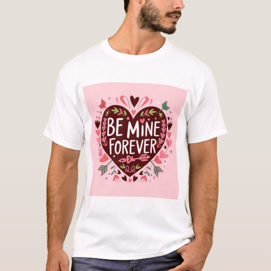 バレンタインデーTシャツ Tシャツ (正面)
