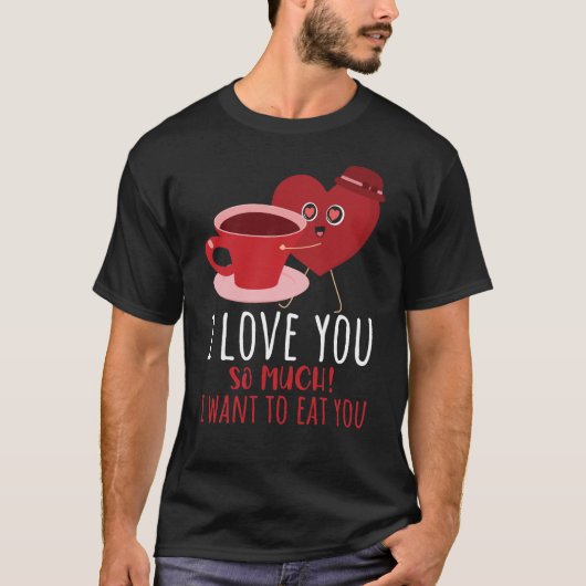 バレンタインデーTシャツ Tシャツ (正面)