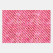 バレンタインデーXとO ラッピングペーパーシート (正面)