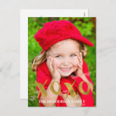 バレンタインデーXOXOフォトカード シーズンポストカード (正面/裏面)