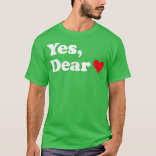 バレンタインデーYes親愛、ハート夫おもしろい妻M Tシャツ