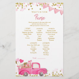 バレンタイントラックの恋人あなたの財布の中にあるものを