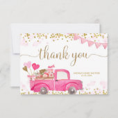 バレンタイントラックスウィートアートサンキューカード サンキューカード (正面)