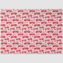 バレンタイントラック（ピンク） 薄葉紙