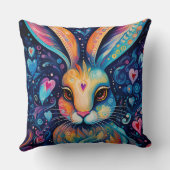 バレンタインドリームハート：レインボードードルバニー クッション (裏面)