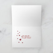 バレンタインナッツ シーズンカード (内部)