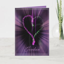 バレンタインネオン シーズンカード