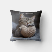 バレンタインネコ クッション (正面)