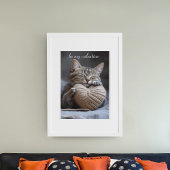 バレンタインネコ ポスター