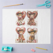 バレンタインハイラ素朴ンダー 薄葉紙 (クラフト)