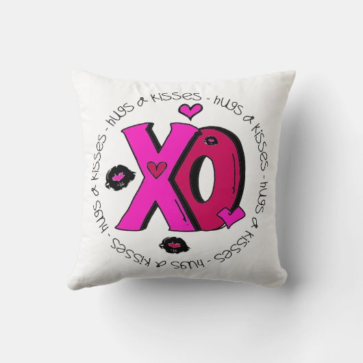 バレンタインハグとキス クッション (裏面)