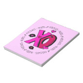 バレンタインハグとキス ノートパッド (回転)