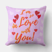 バレンタインハートそう恋 クッション (正面)