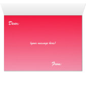 バレンタインハートとラブグリーティングカード (内部横(下))