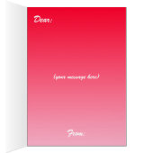 バレンタインハートとラブグリーティングカード (内側 (右))