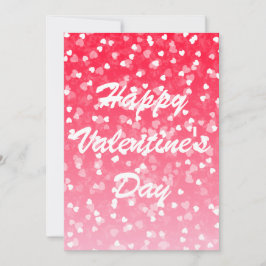 バレンタインハートとラブフラットカード