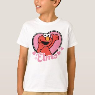 バレンタインハートのエルモ Tシャツ
