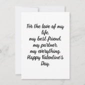 バレンタインハートのドラゴン ノートカード (裏面)