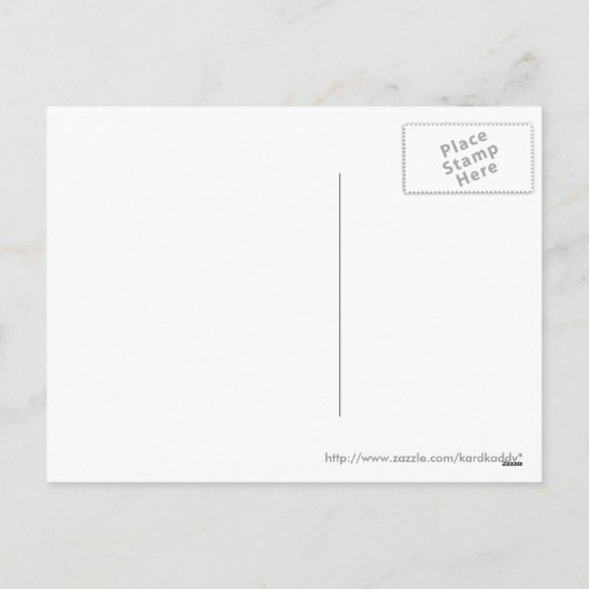 バレンタインハートはがき シーズンポストカード (裏面)