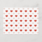 バレンタインハートはがき シーズンポストカード (正面)