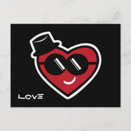 バレンタインハートはがき シーズンポストカード