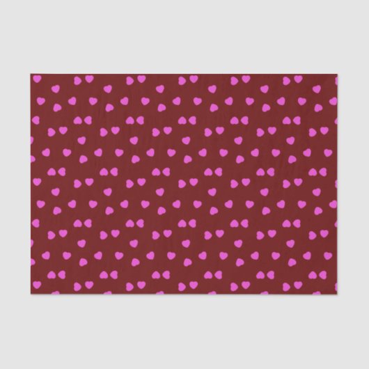 バレンタインハートふりかけ 薄葉紙 (正面)