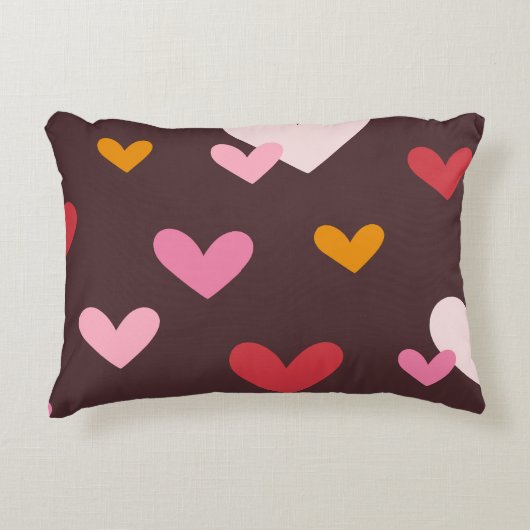 バレンタインハートアフルター アクセントクッション (正面)