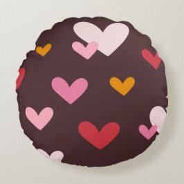バレンタインハートアフルター ラウンドクッション