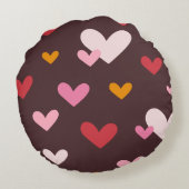 バレンタインハートアフルター ラウンドクッション (裏面)