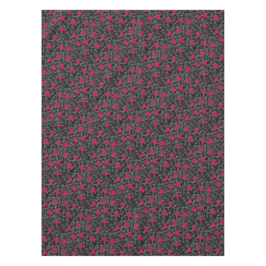 バレンタインハートアート テーブルクロス (正面)