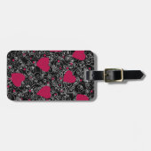 バレンタインハートアート ラゲッジタグ (正面横)