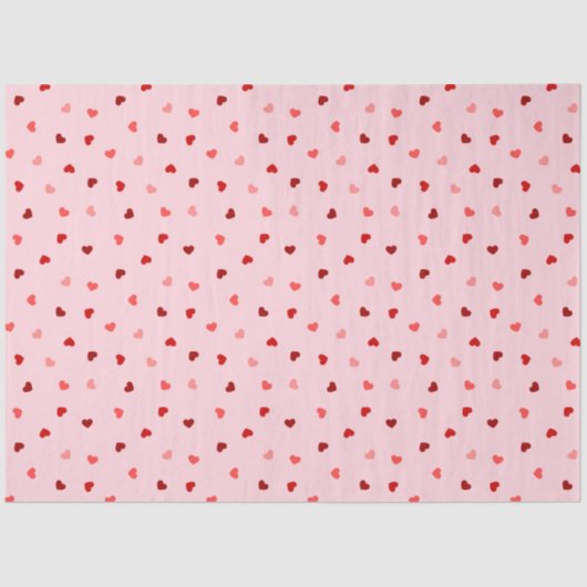 バレンタインハートオンピンク 薄葉紙 (正面)