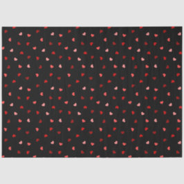 バレンタインハートオンブラック 薄葉紙