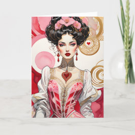 バレンタインハートカラーレディ 案内状