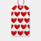 バレンタインハートキャンディリトルスイートトリート ギフトタグ (裏面)