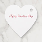 バレンタインハートギフトラベル フェイバータグ (裏面)