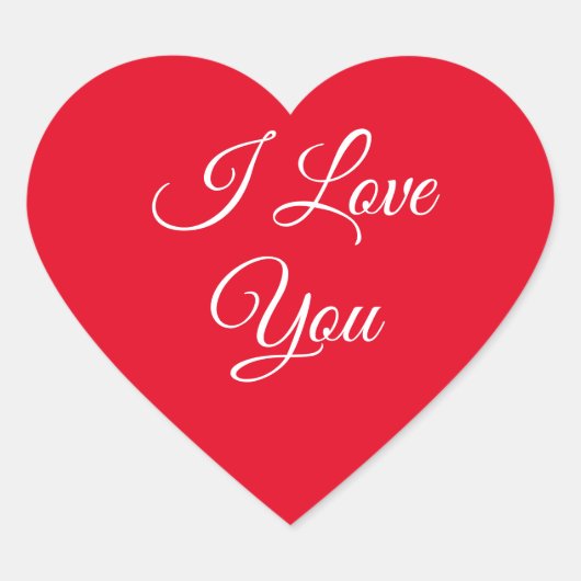 バレンタインハートシール ハートシール (正面)