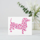 バレンタインハートダックシュント シーズンポストカード (スタンド正面)