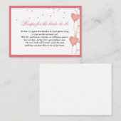 バレンタインハートテーマ要求レシピ エンクロージャーカード (正面/裏面)